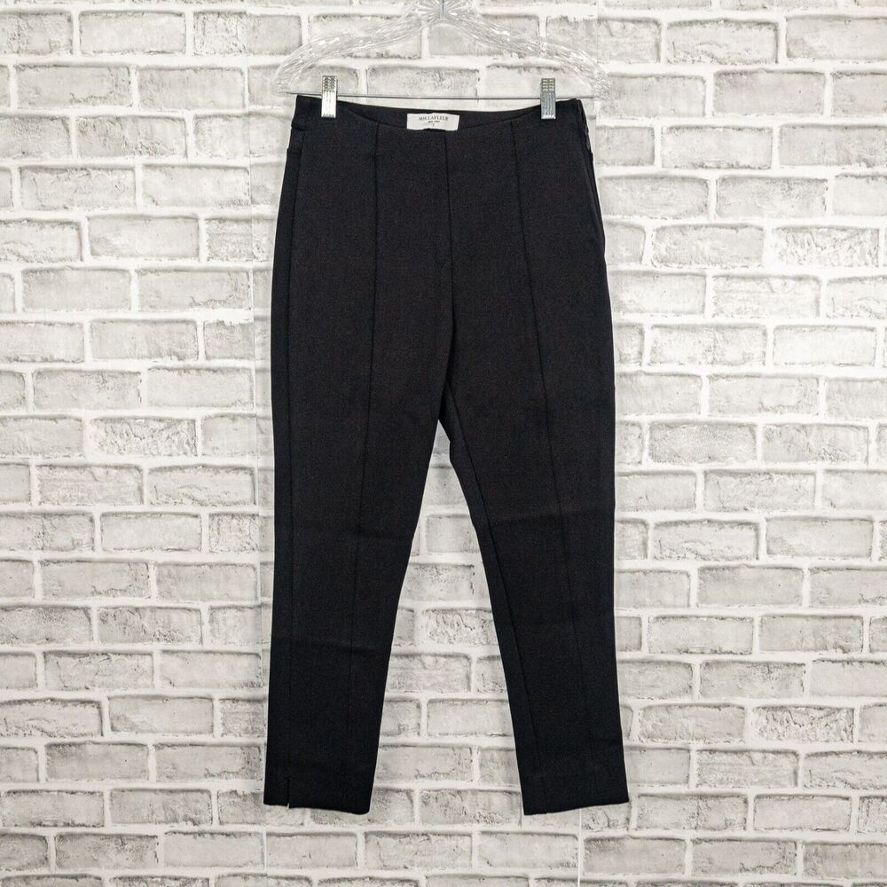 MM. Lafleur Women's Allyn Pant light washable ponte Black Size 6